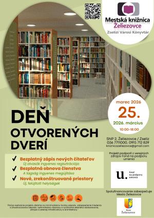 deň otvorených dverí v&nbsp;knižnici