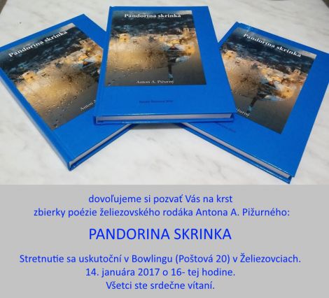 Pozvánka na krst knihy
