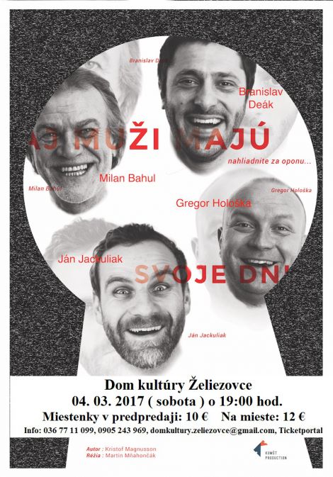 plagát - Aj muži majú svoje dni
