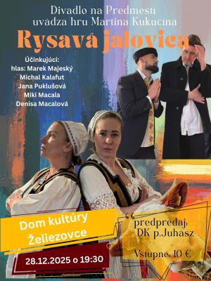 divadelné predstavenie - plagát